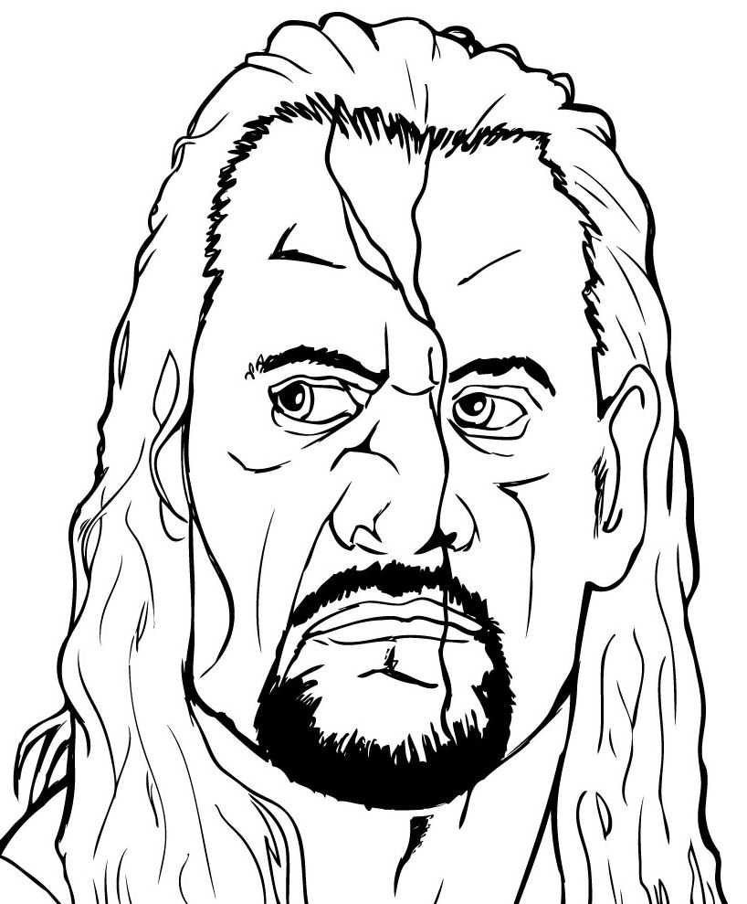 120+ WWE Coloring Pages for Wrestling Fans 35