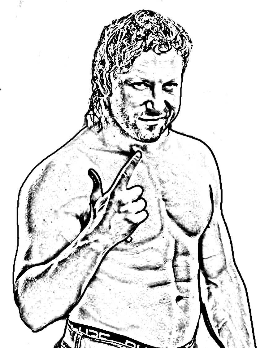 120+ WWE Coloring Pages for Wrestling Fans 42