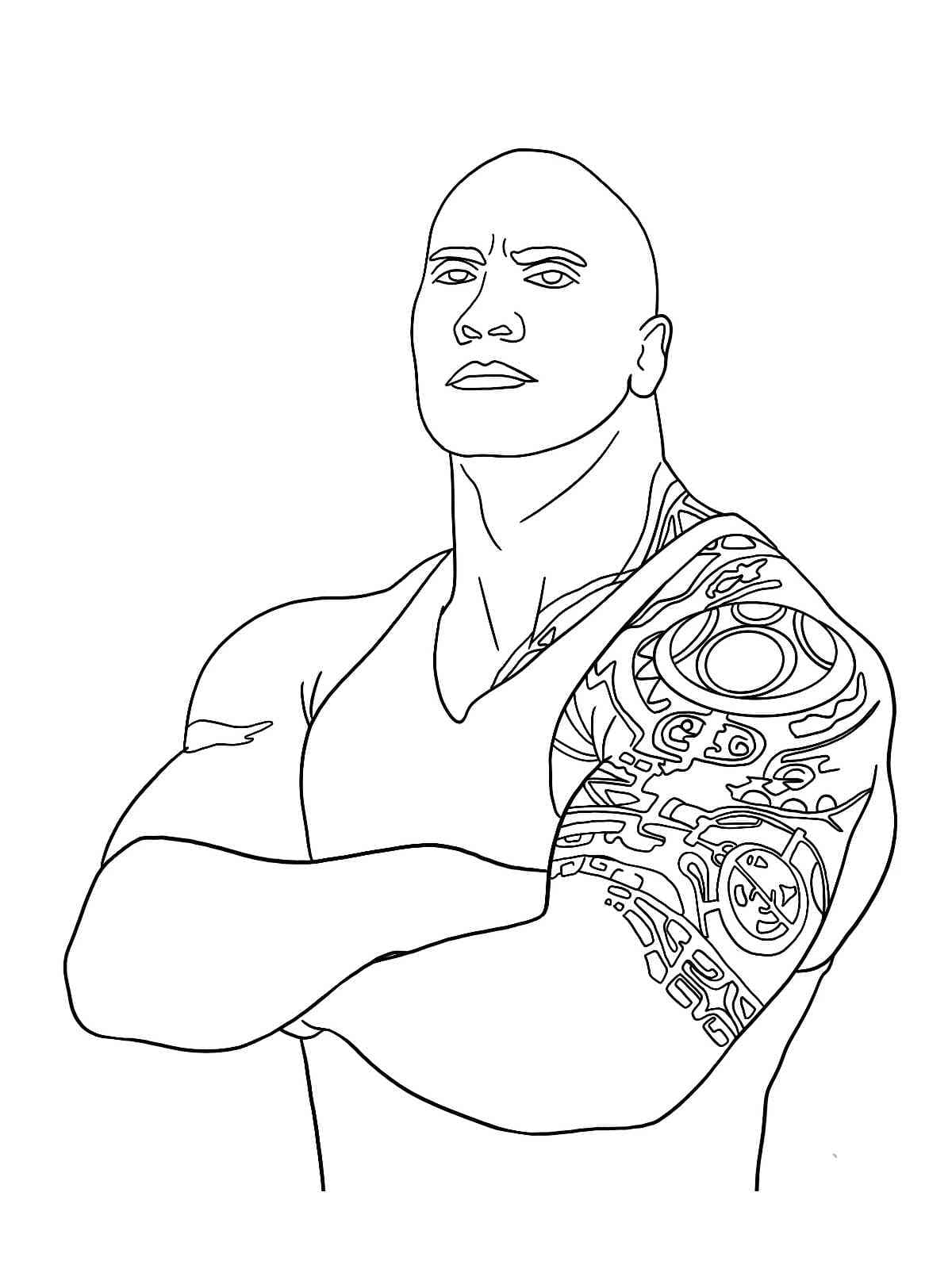 120+ WWE Coloring Pages for Wrestling Fans 51