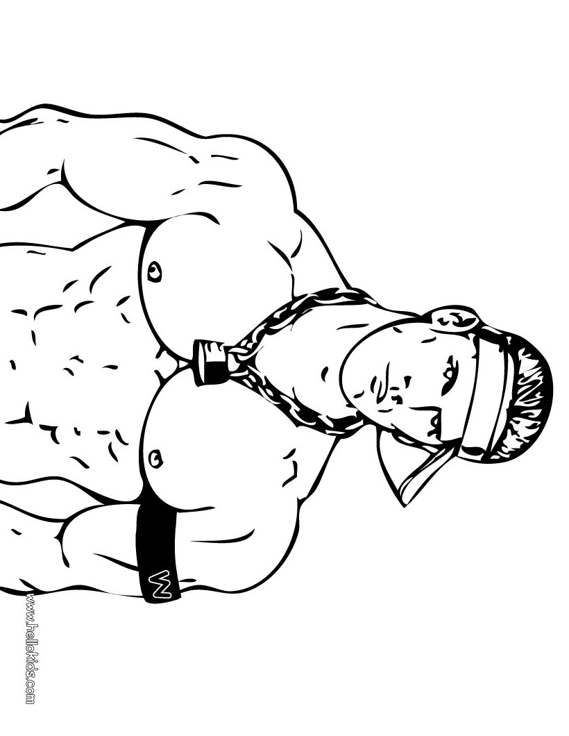 120+ WWE Coloring Pages for Wrestling Fans 63