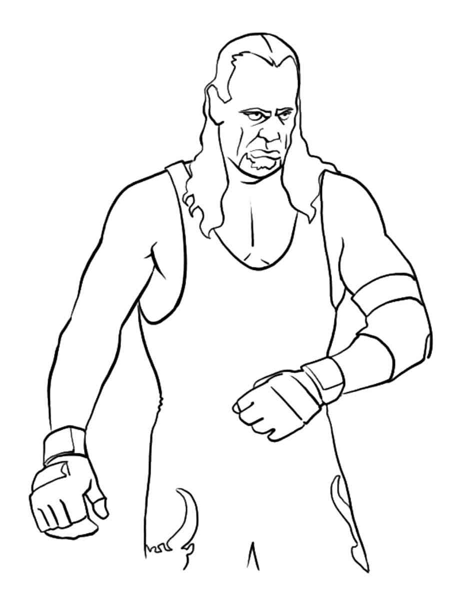 120+ WWE Coloring Pages for Wrestling Fans 94