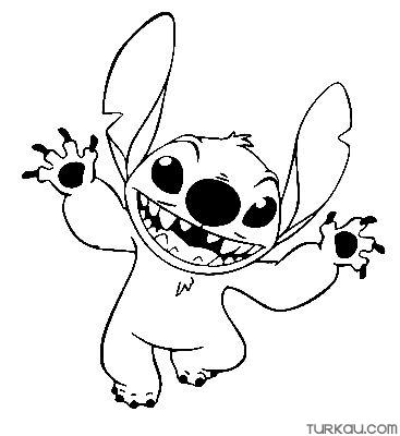 129+ Stitch Coloring Pages Printable 1