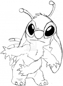 129+ Stitch Coloring Pages Printable 46