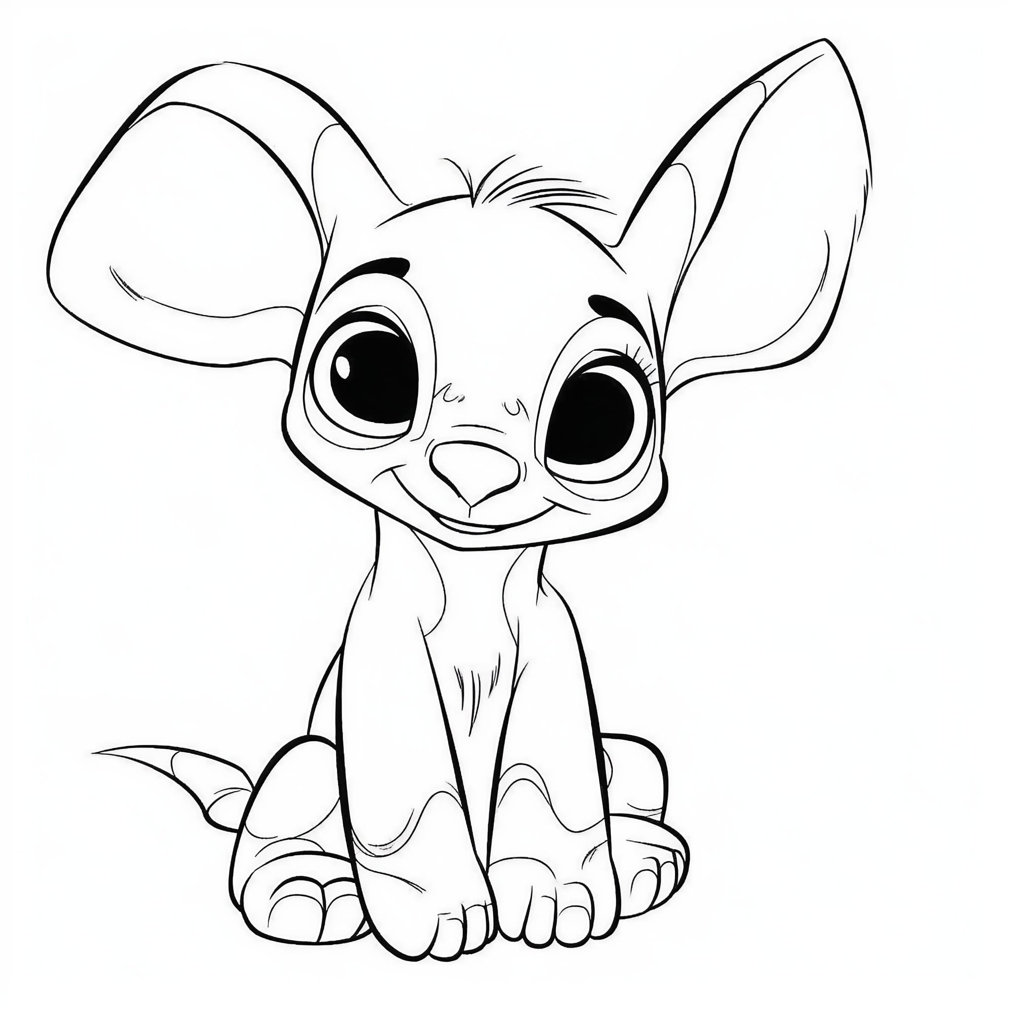 129+ Stitch Coloring Pages Printable 50