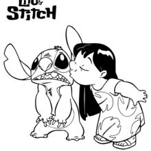 129+ Stitch Coloring Pages Printable 73