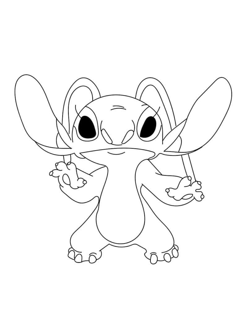 129+ Stitch Coloring Pages Printable 96