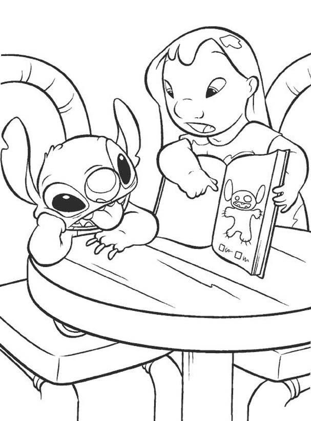 129+ Stitch Coloring Pages Printable 97