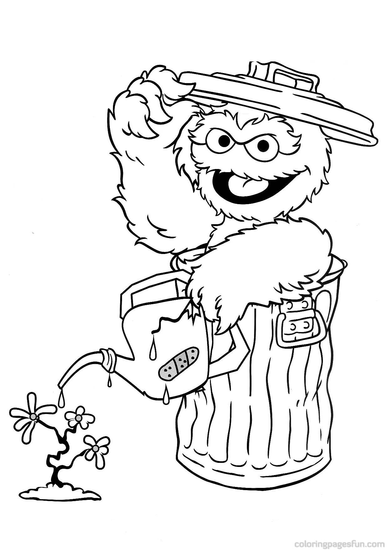 130 Elmo Coloring Page Ideas: Fun with the Furry Red Monster 114