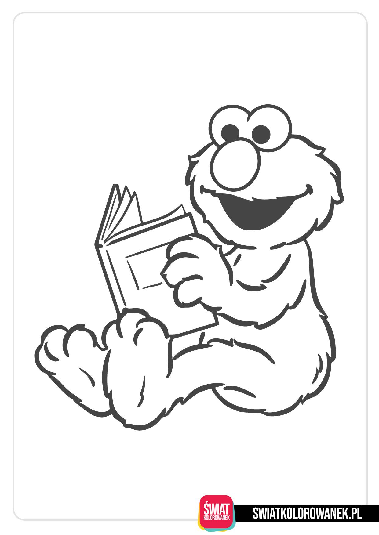 130 Elmo Coloring Page Ideas: Fun with the Furry Red Monster 115