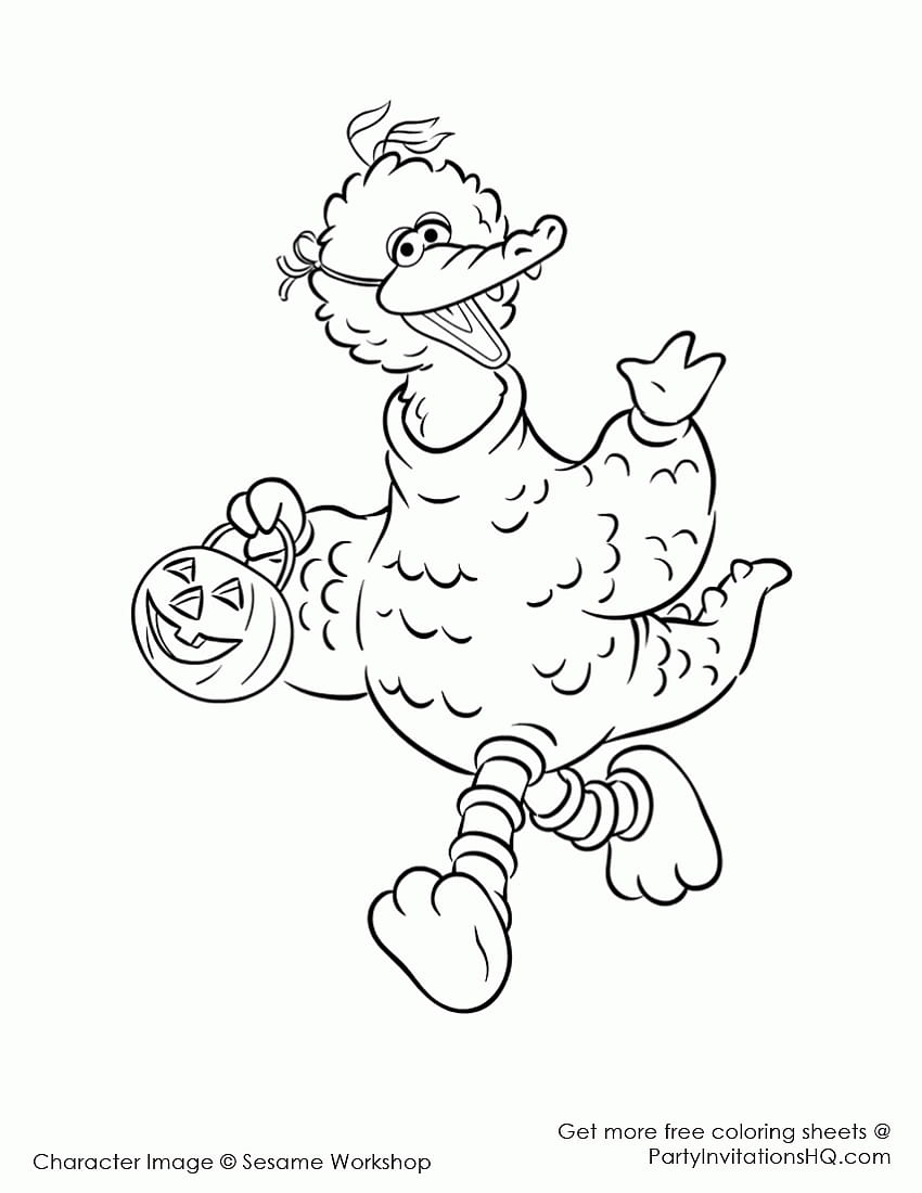 130 Elmo Coloring Page Ideas: Fun with the Furry Red Monster 36