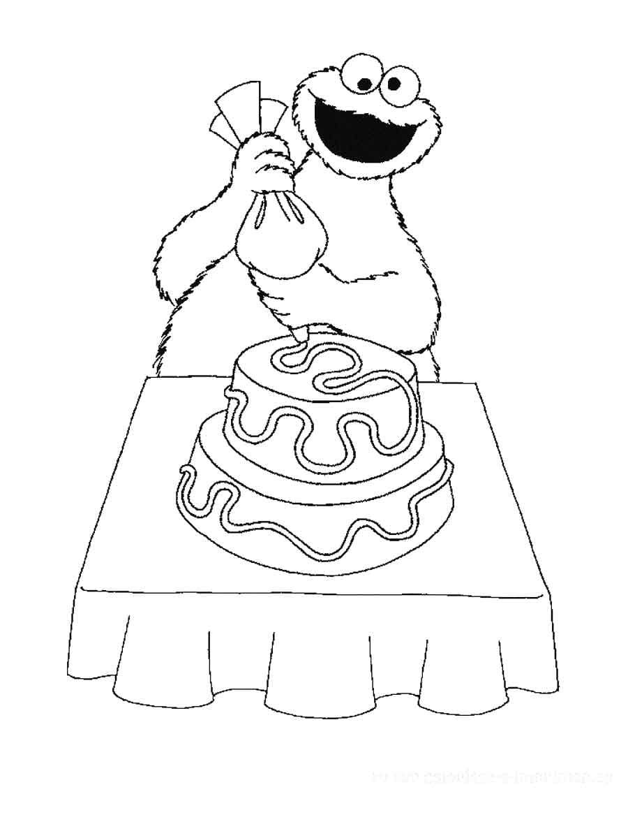 130 Elmo Coloring Page Ideas: Fun with the Furry Red Monster 52