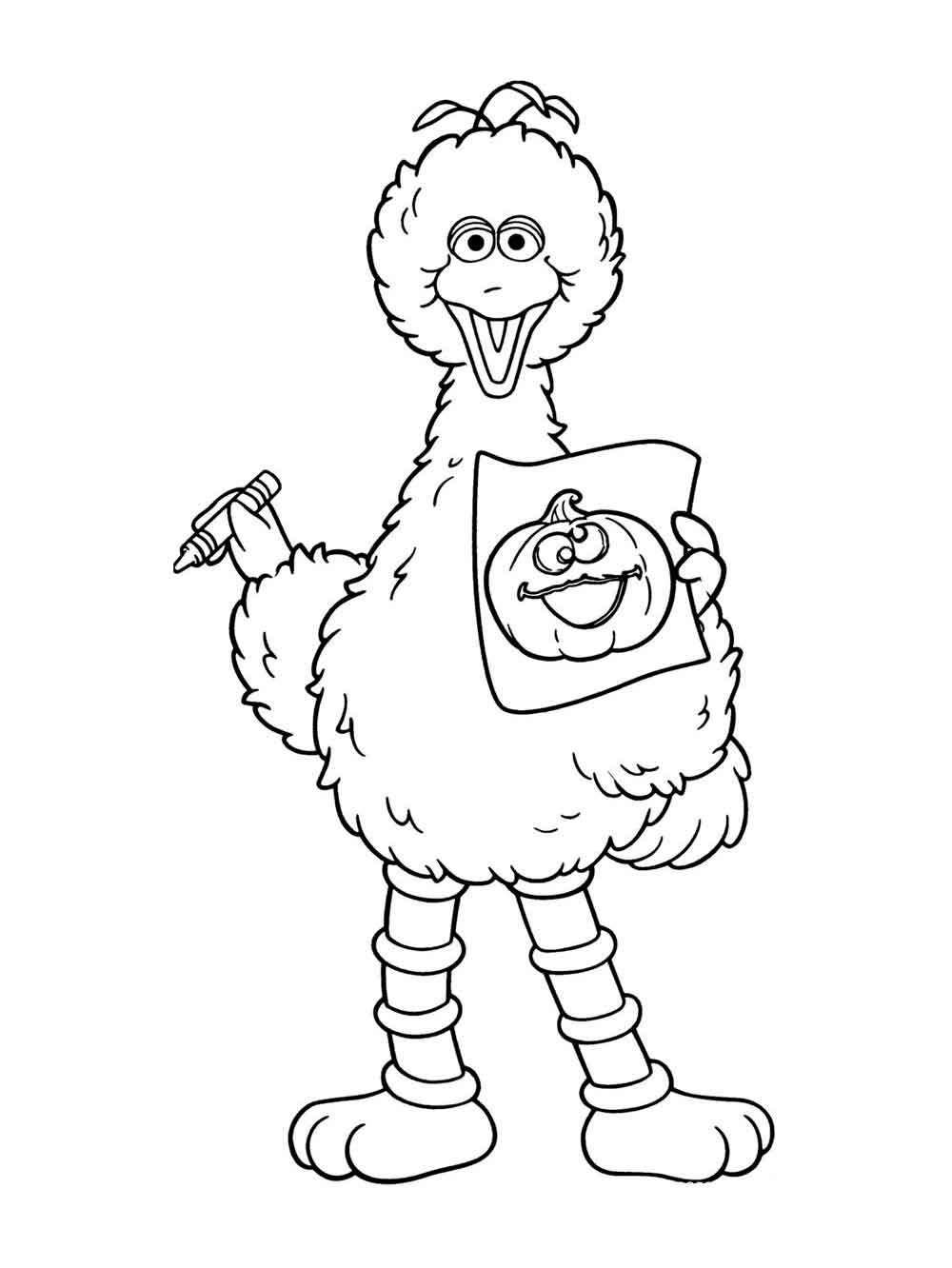 130 Elmo Coloring Page Ideas: Fun with the Furry Red Monster 64