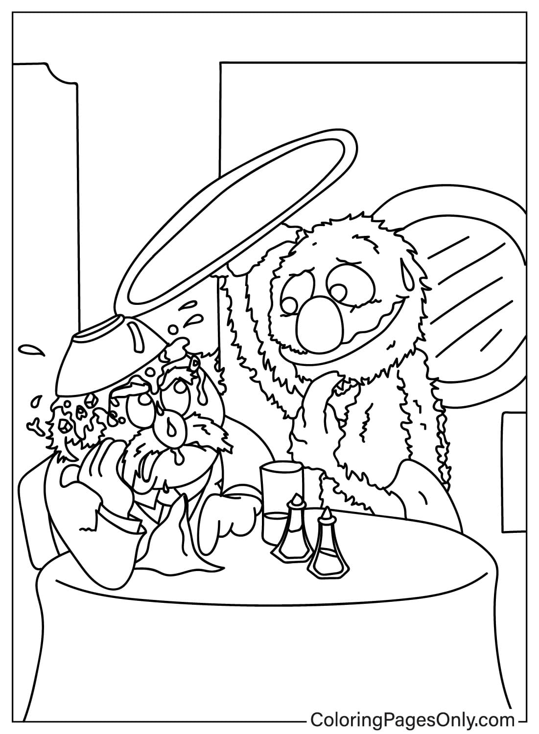 130 Elmo Coloring Page Ideas: Fun with the Furry Red Monster 88