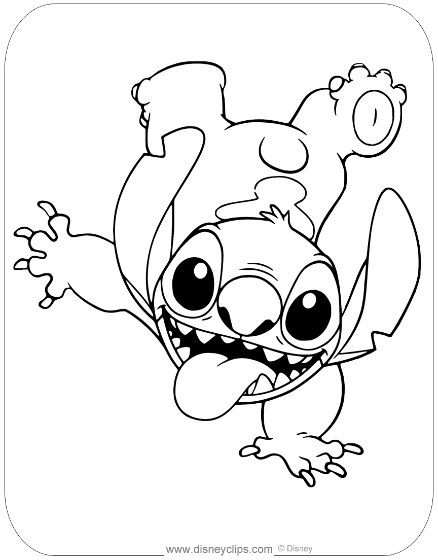 130 Stitch And Angel Coloring Pages FREE Printable 10