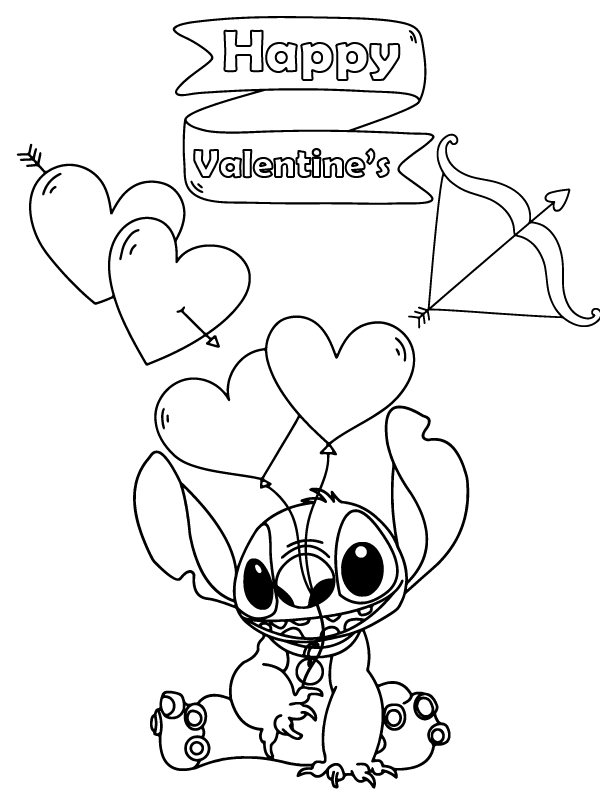 130 Stitch And Angel Coloring Pages FREE Printable 114