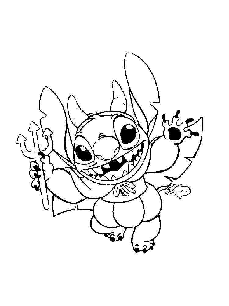 130 Stitch And Angel Coloring Pages FREE Printable 132