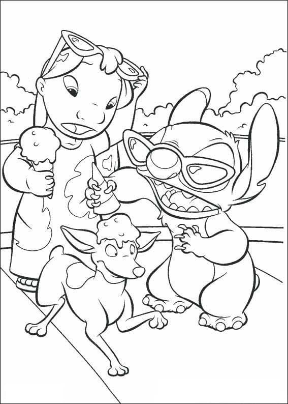 130 Stitch And Angel Coloring Pages FREE Printable 28