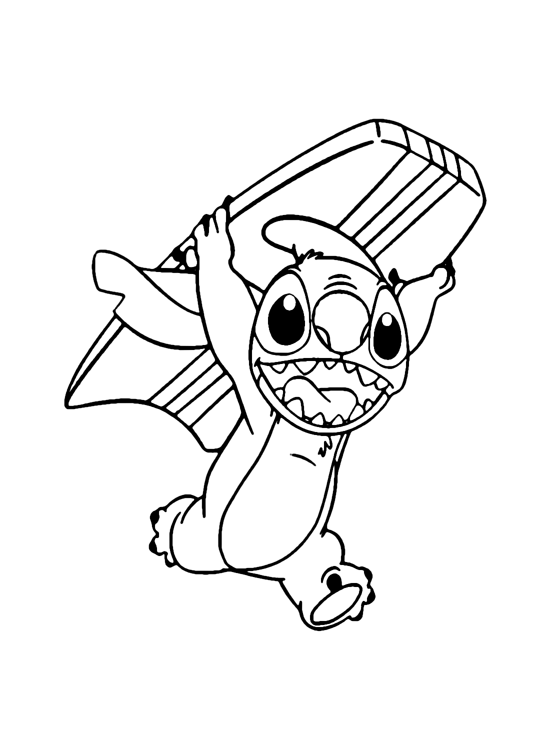 130 Stitch And Angel Coloring Pages FREE Printable 44