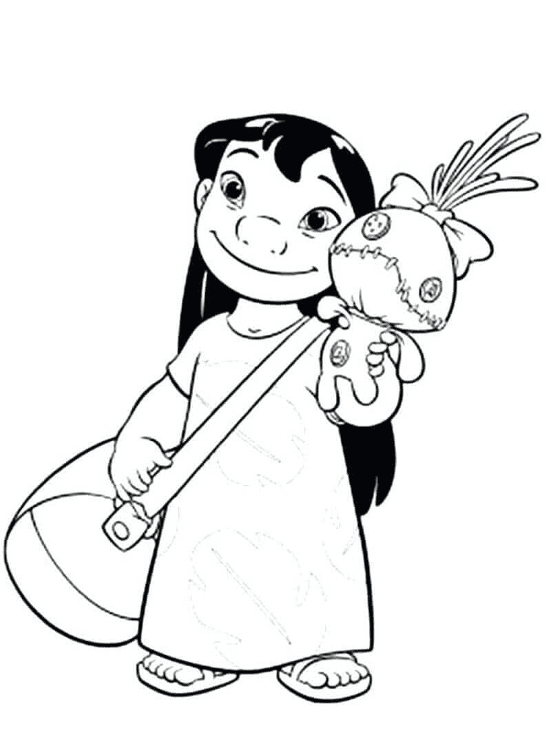 130 Stitch And Angel Coloring Pages FREE Printable 46