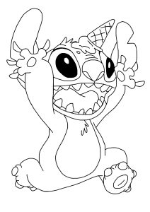 130 Stitch And Angel Coloring Pages FREE Printable 73