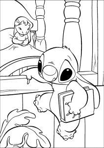 130 Stitch And Angel Coloring Pages FREE Printable 85