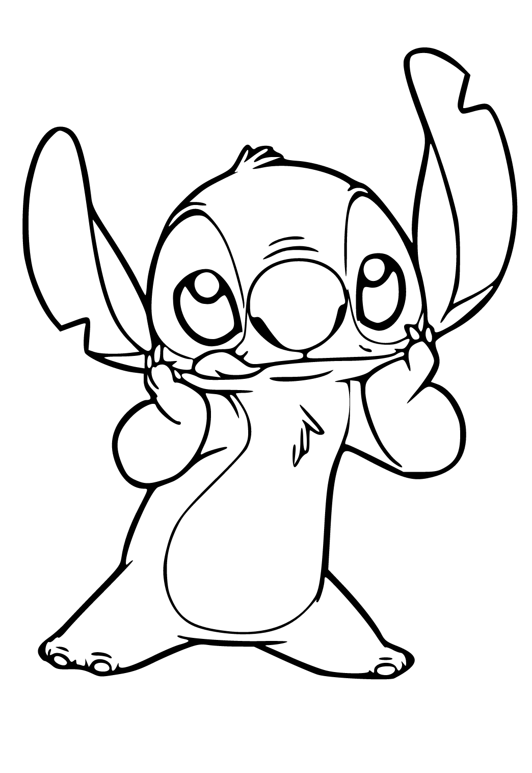 130 Stitch And Angel Coloring Pages FREE Printable 96