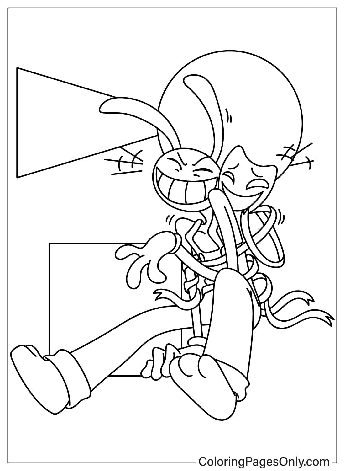 130+ The Amazing Digital Circus Coloring Pages Printable 71