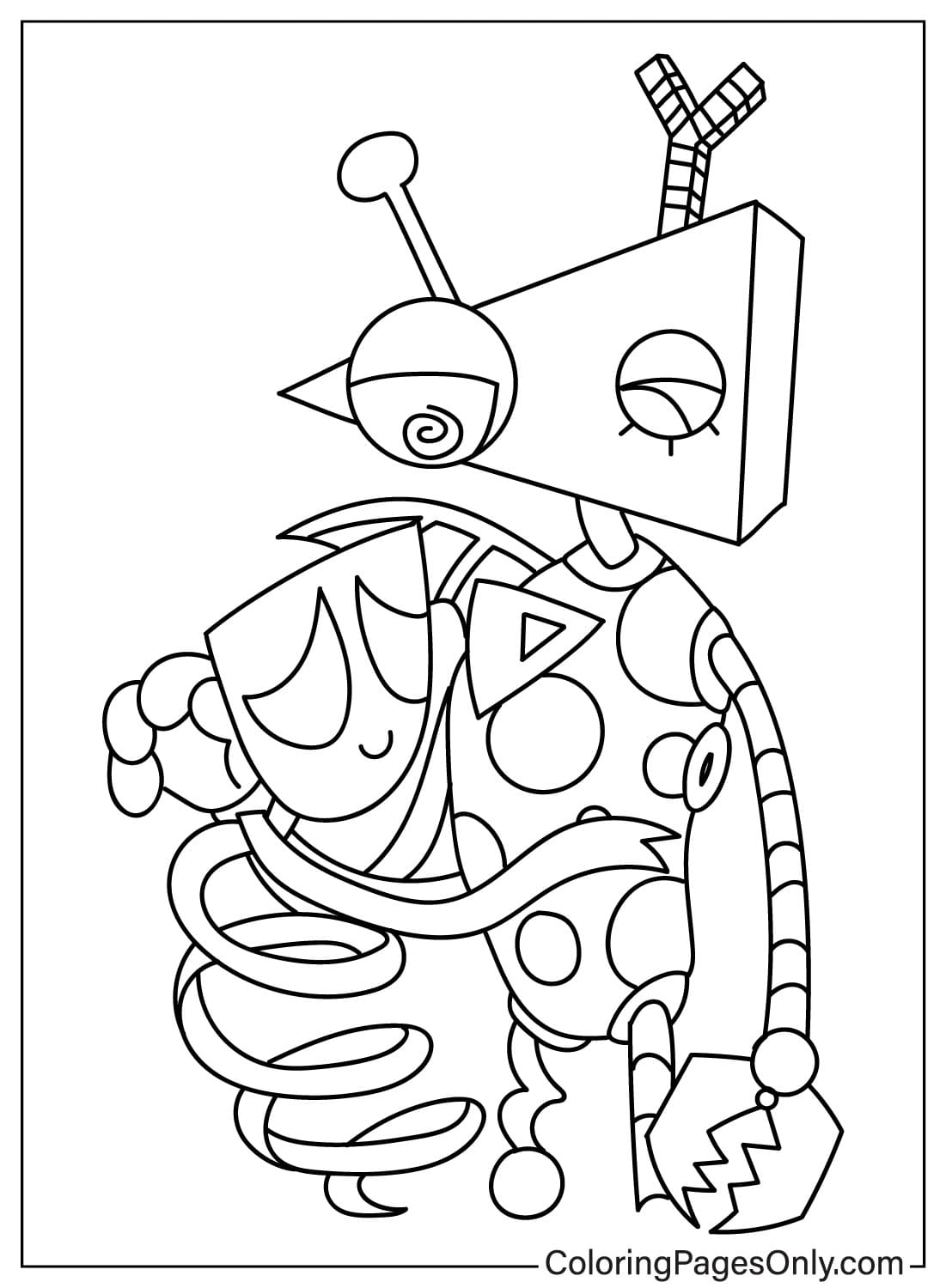 130+ The Amazing Digital Circus Coloring Pages Printable 75