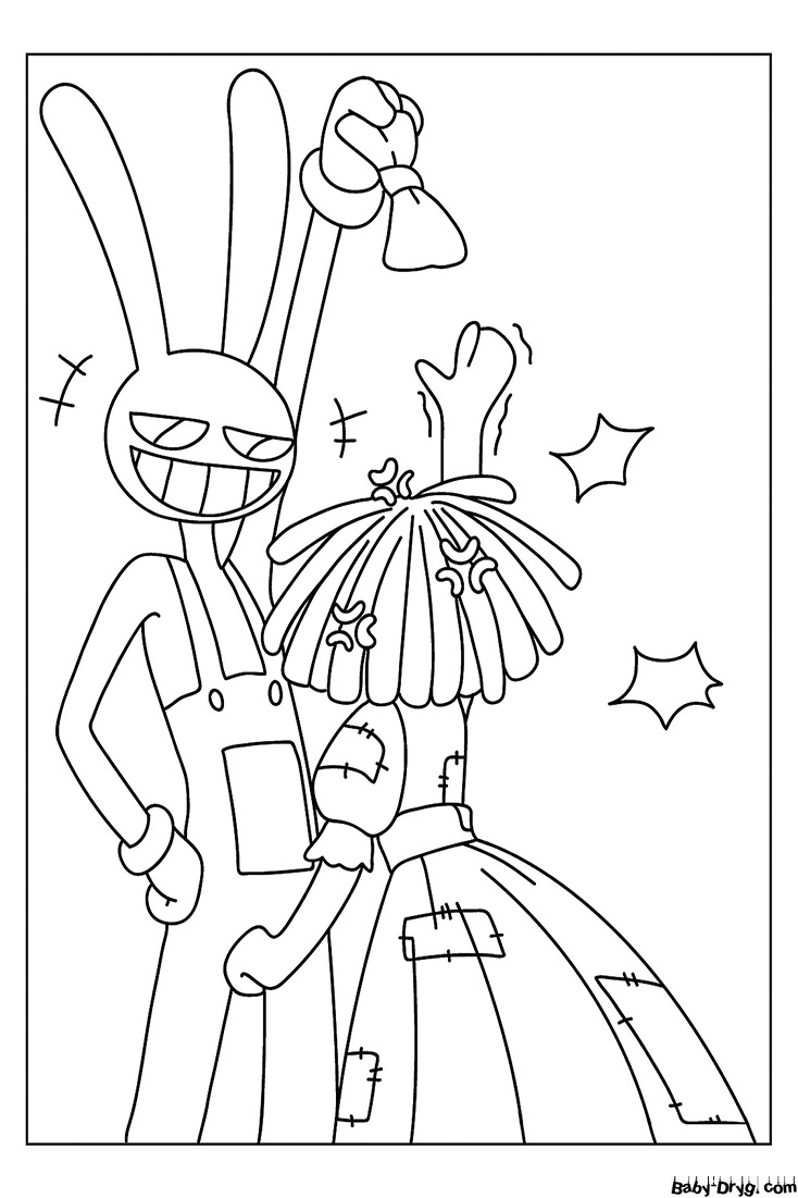 130+ The Amazing Digital Circus Coloring Pages Printable 92