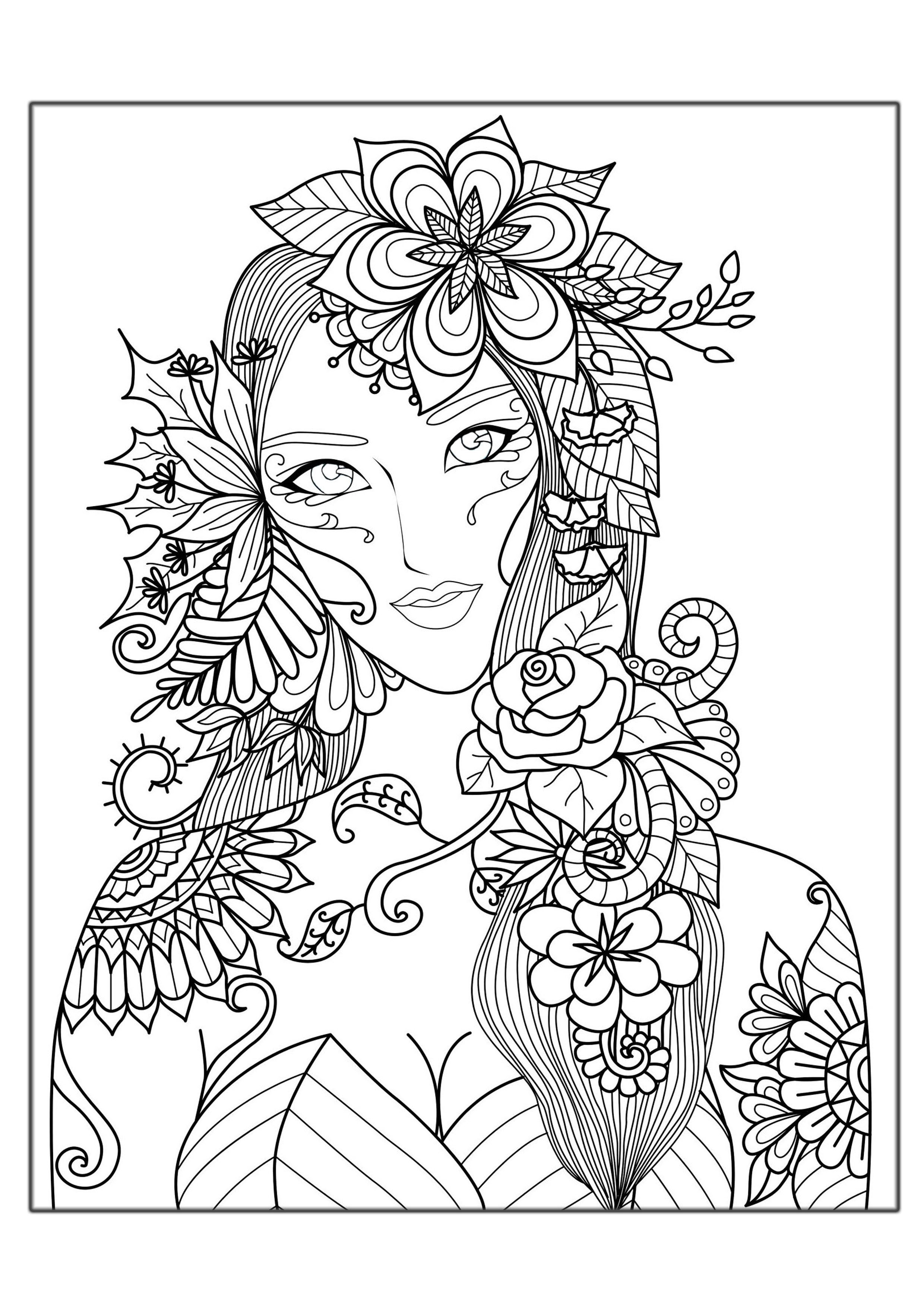 132 Fantasy Coloring Pages Printable 117