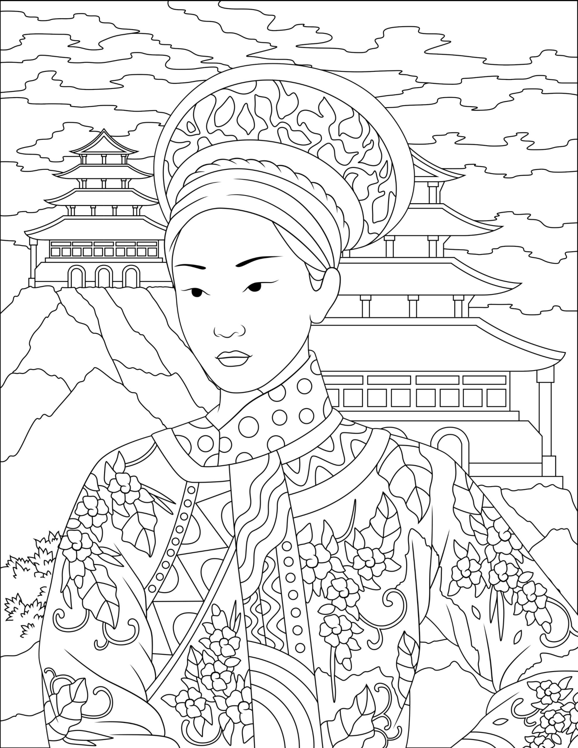 132 Fantasy Coloring Pages Printable 127