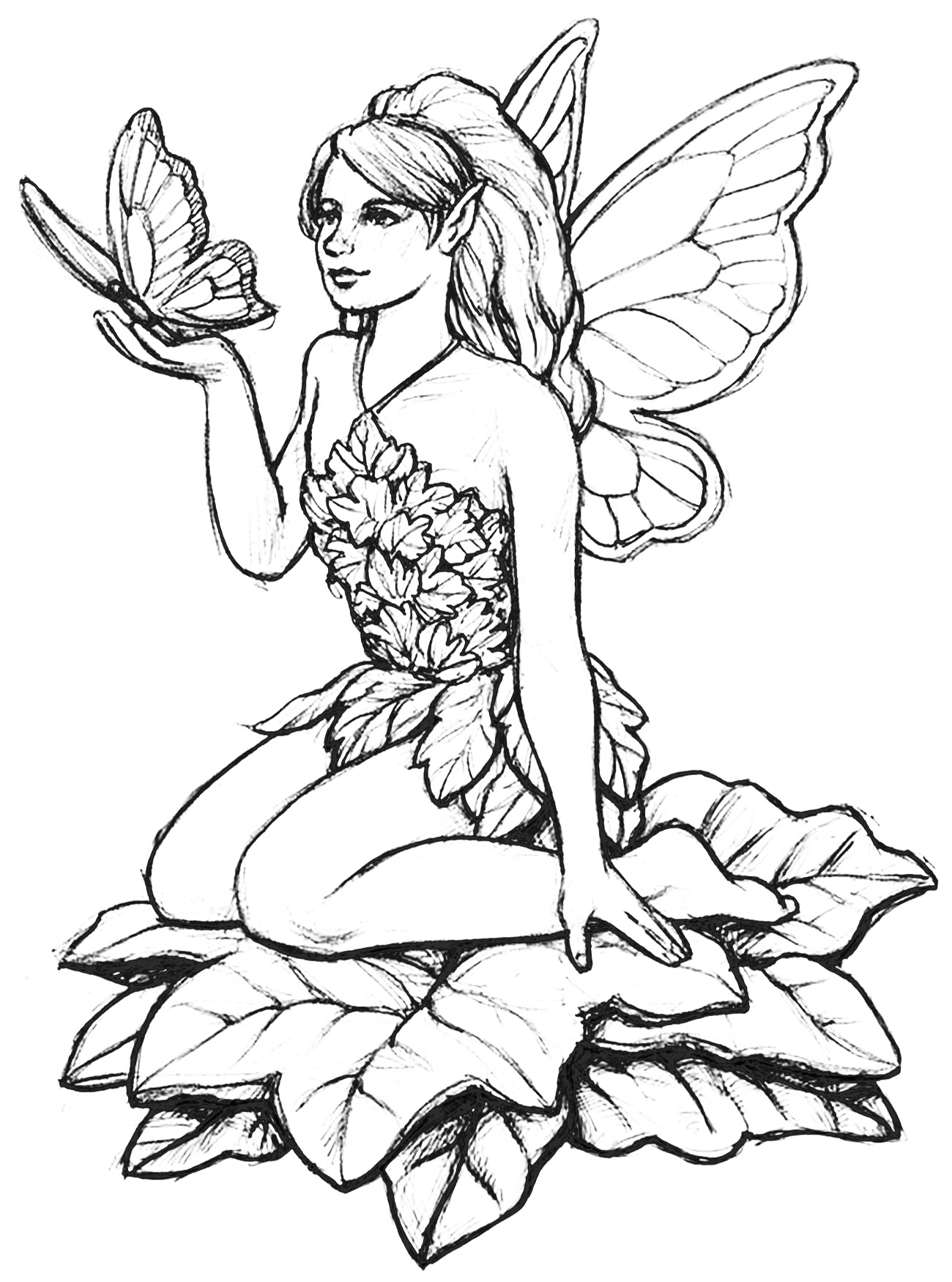 132 Fantasy Coloring Pages Printable 129