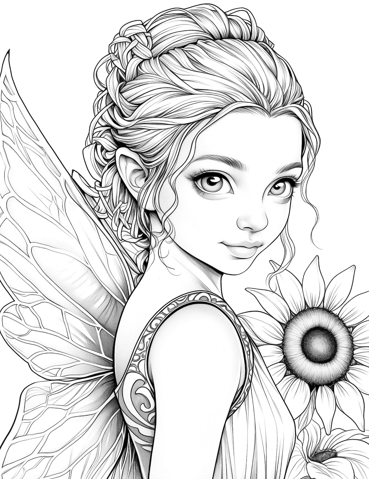 132 Fantasy Coloring Pages Printable 36