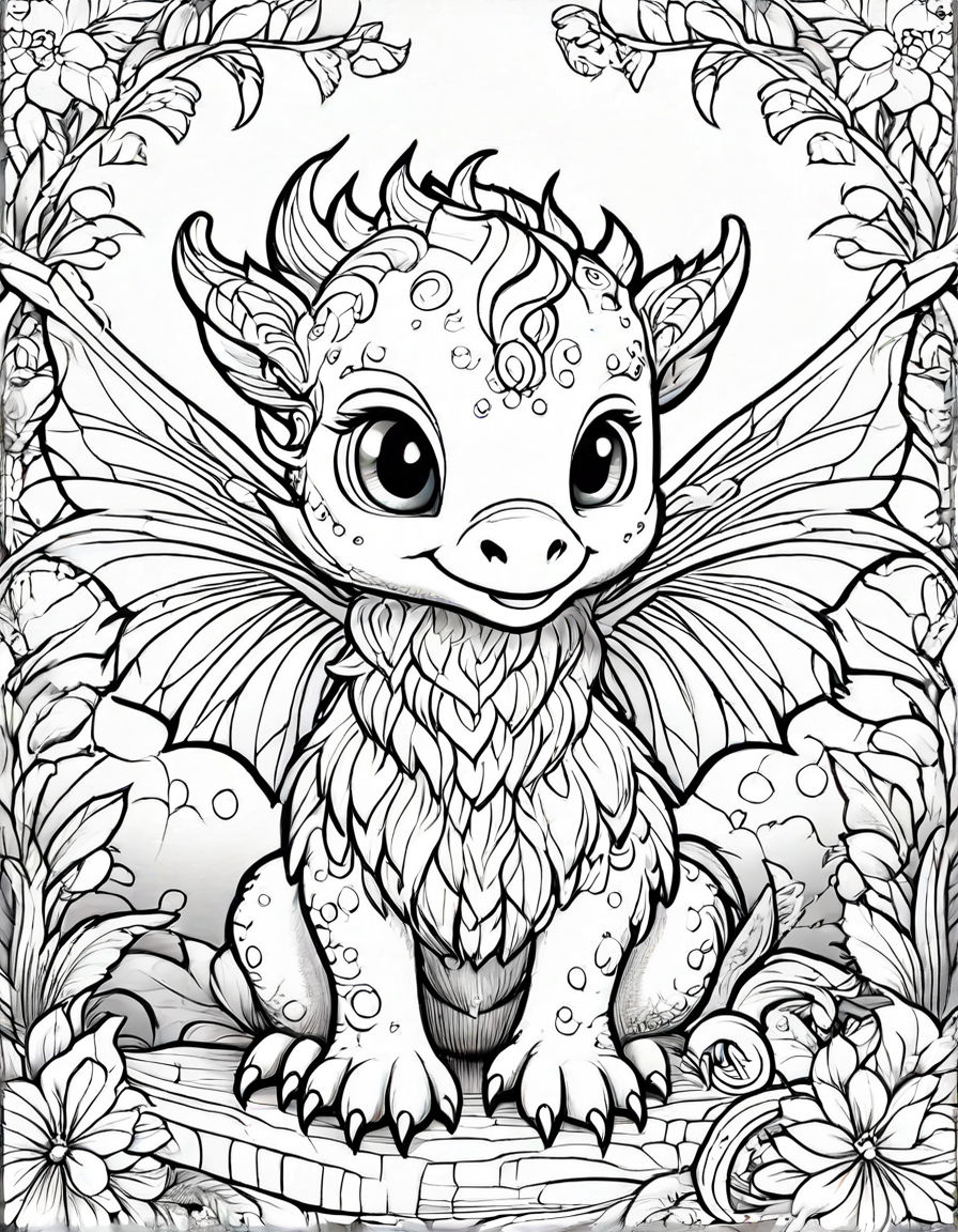 132 Fantasy Coloring Pages Printable 50