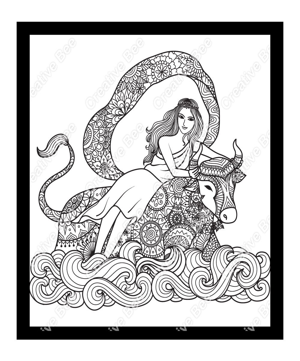 132 Fantasy Coloring Pages Printable 55