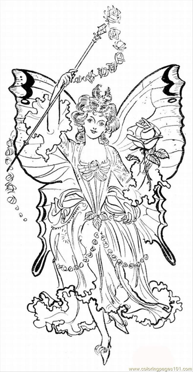 132 Fantasy Coloring Pages Printable 57