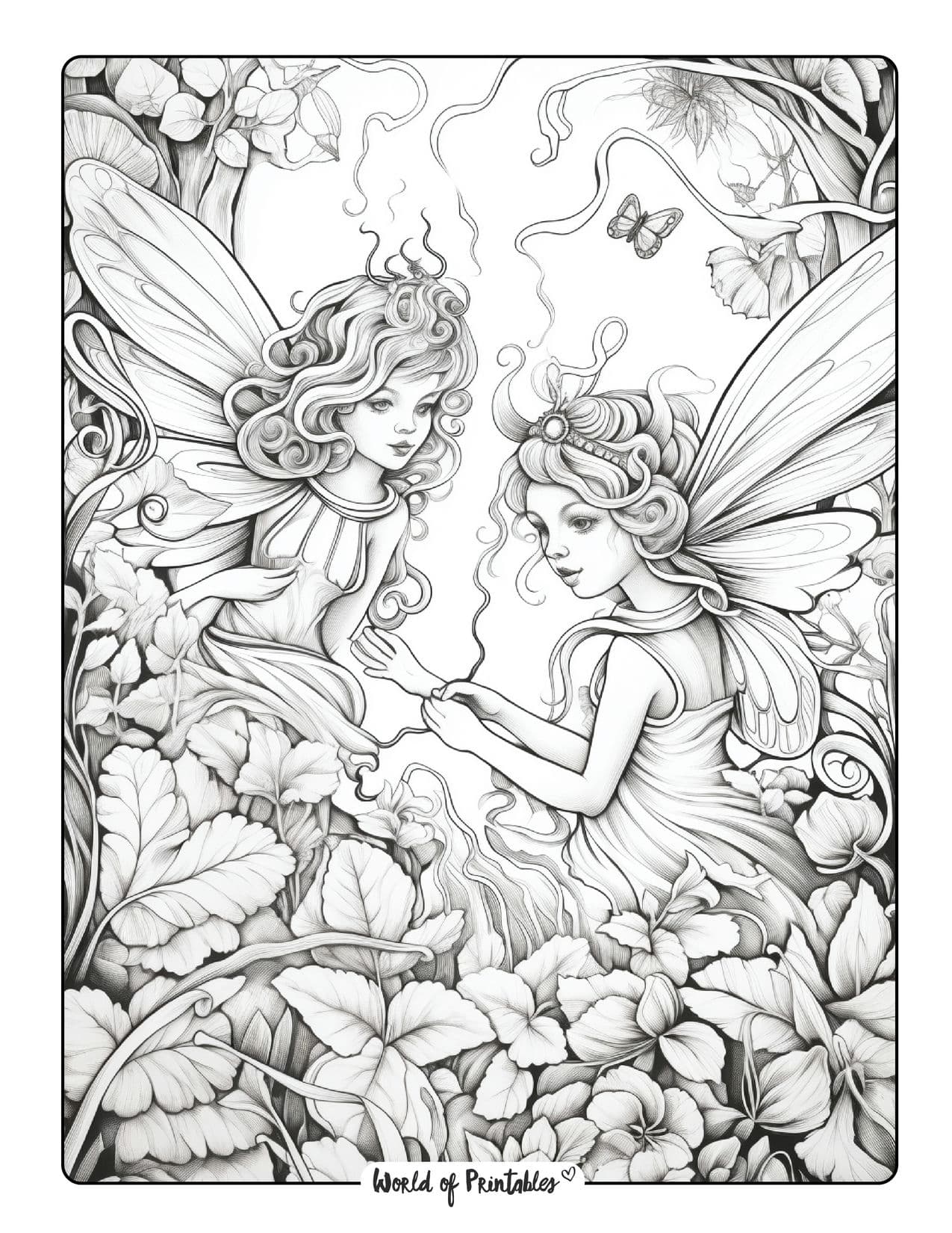 132 Fantasy Coloring Pages Printable 6