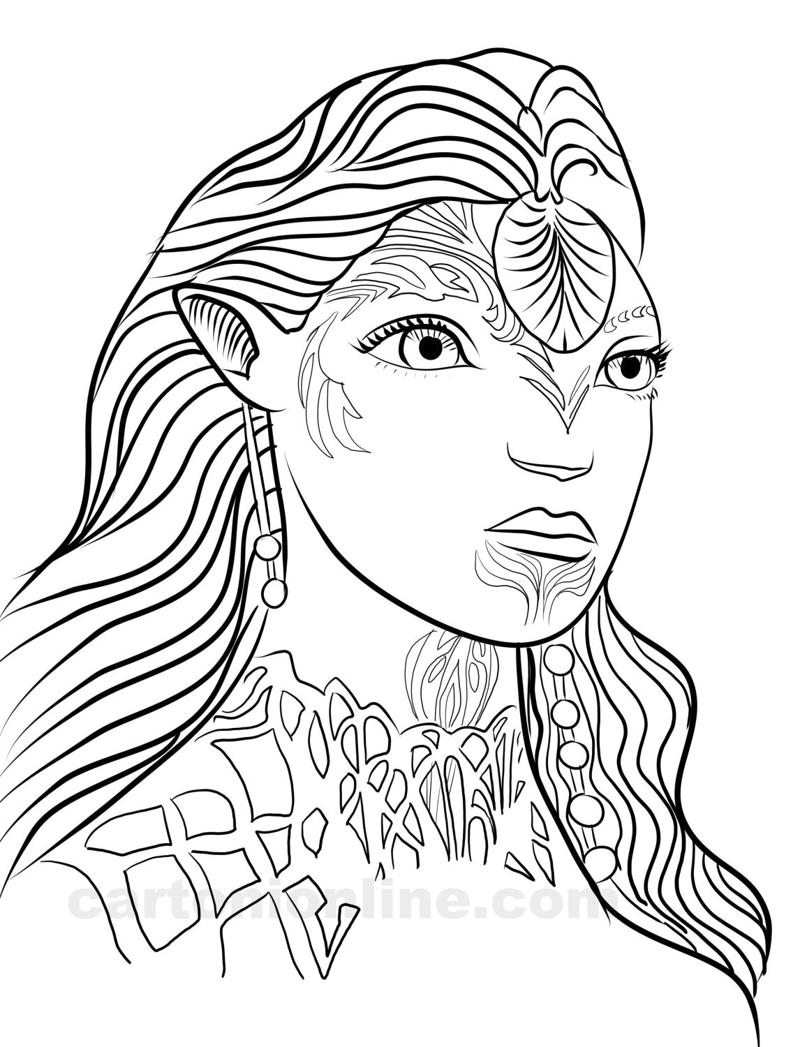 132 Fantasy Coloring Pages Printable 69