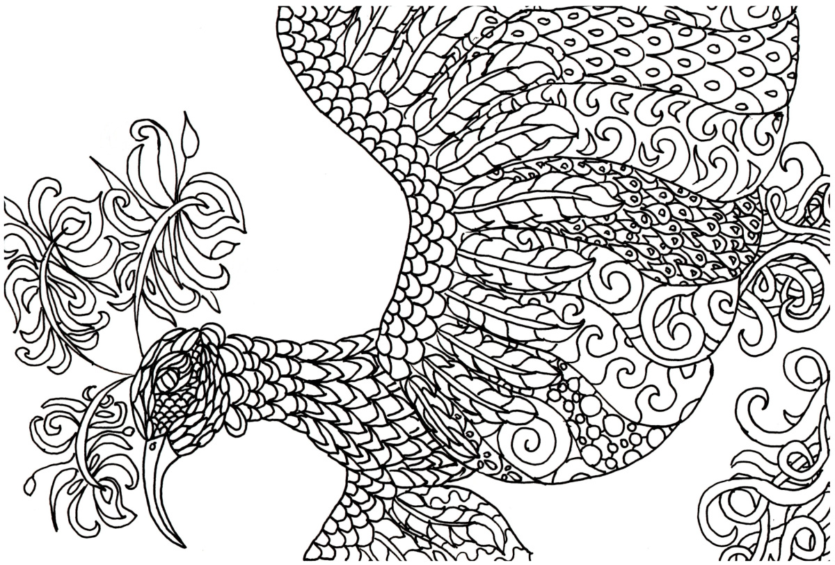 132 Fantasy Coloring Pages Printable 71