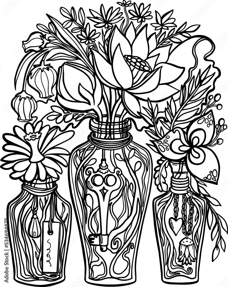 132 Fantasy Coloring Pages Printable 95