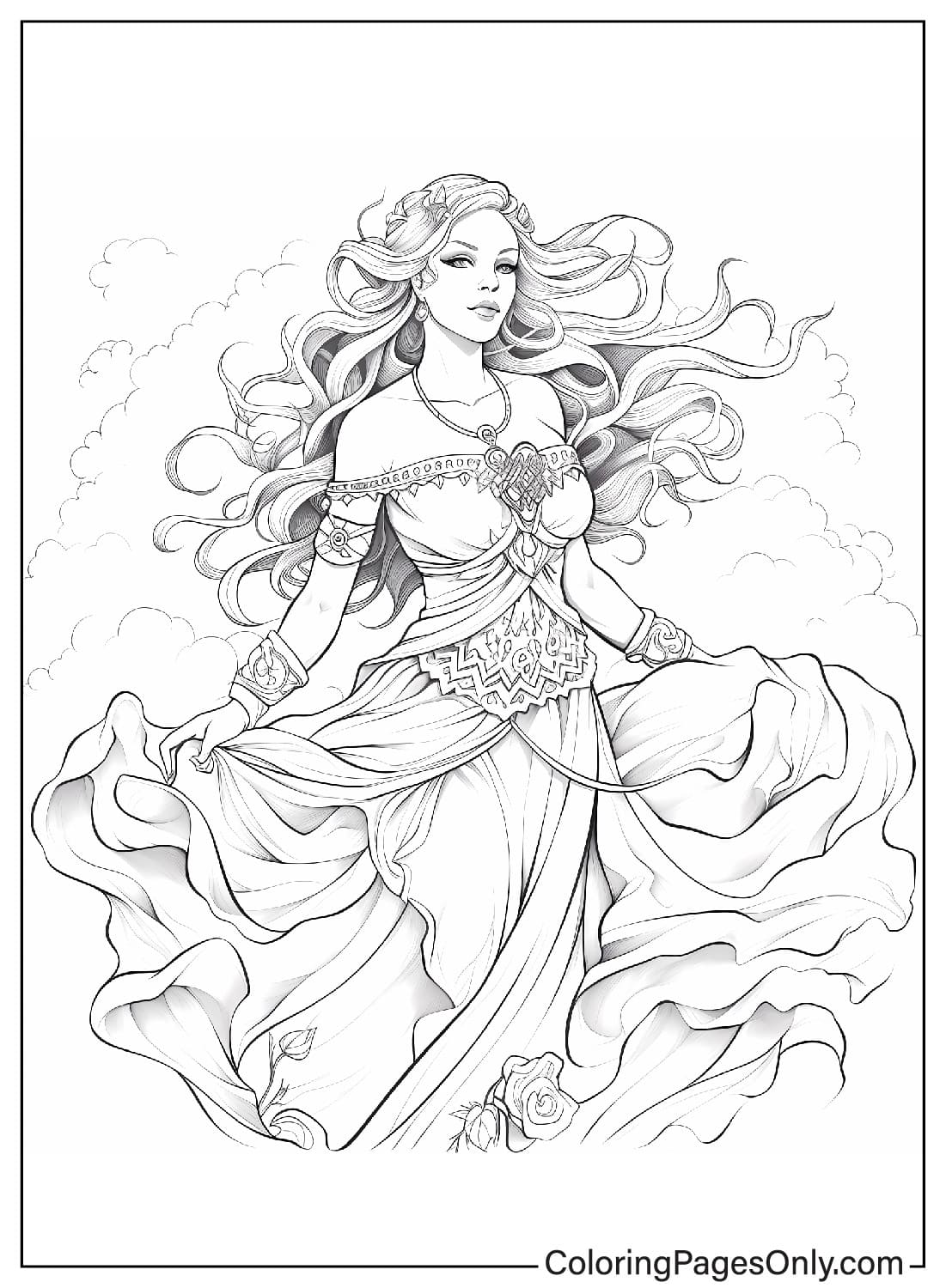 132 Fantasy Coloring Pages Printable 98