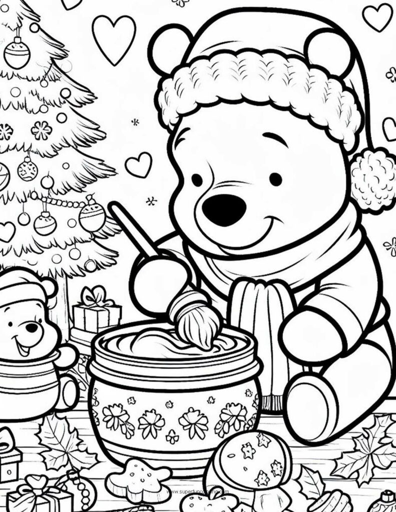 139 Winnie The Pooh Coloring Pages FREE Printable 11