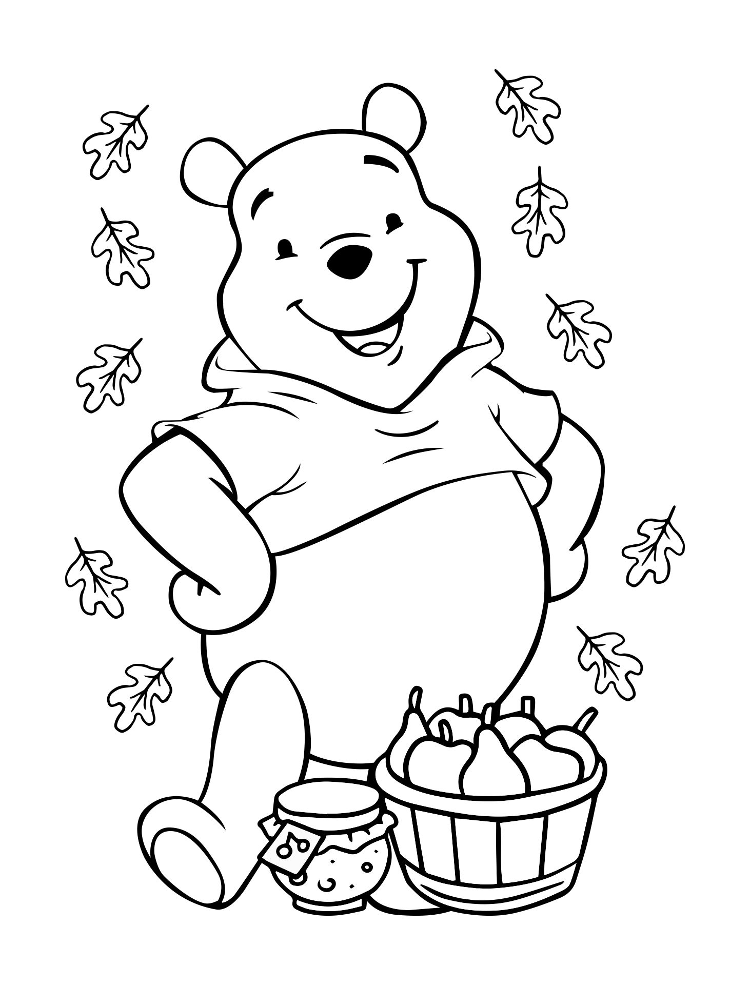 139 Winnie The Pooh Coloring Pages FREE Printable 116