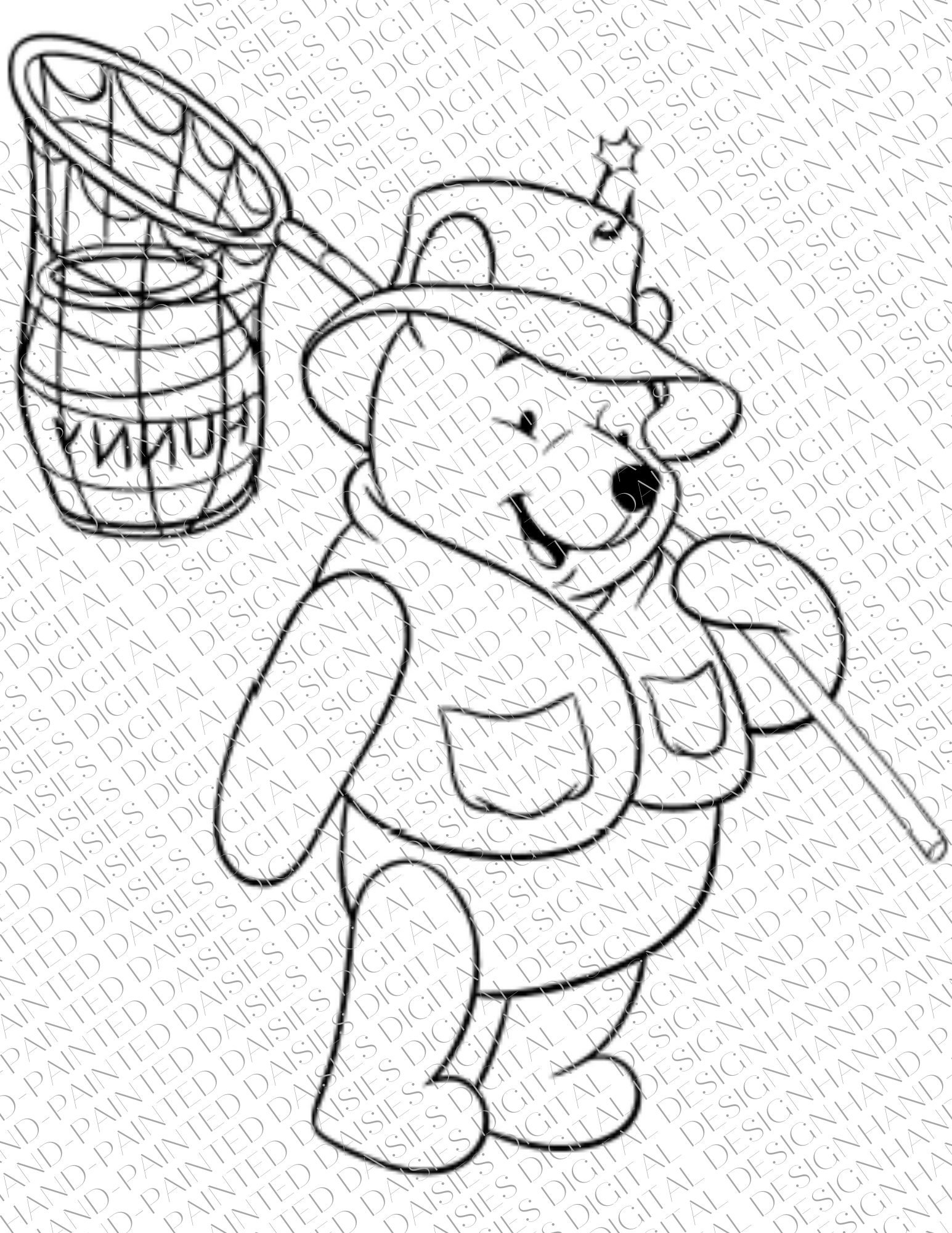 139 Winnie The Pooh Coloring Pages FREE Printable 122