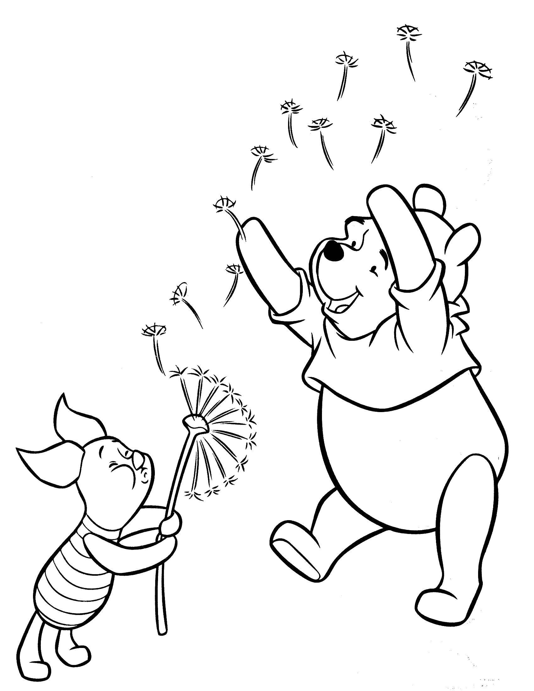 139 Winnie The Pooh Coloring Pages FREE Printable 126