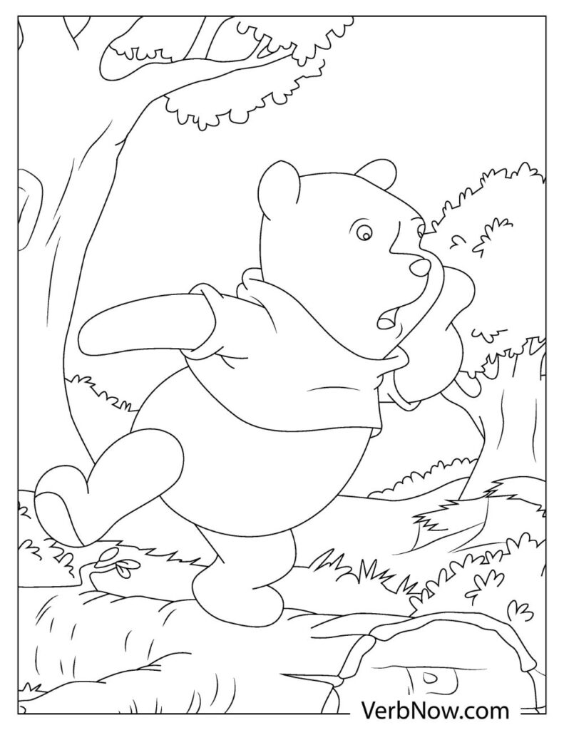 139 Winnie The Pooh Coloring Pages FREE Printable 13