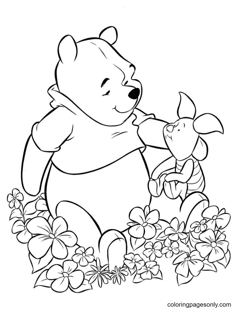 139 Winnie The Pooh Coloring Pages FREE Printable 16