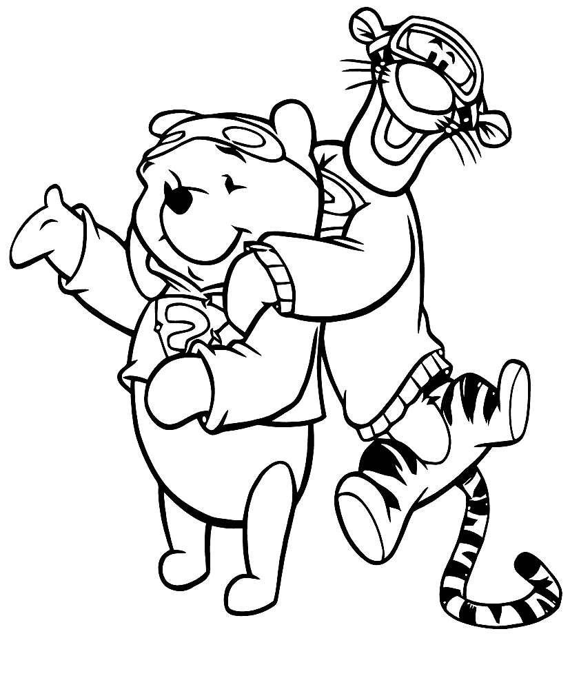 139 Winnie The Pooh Coloring Pages FREE Printable 23