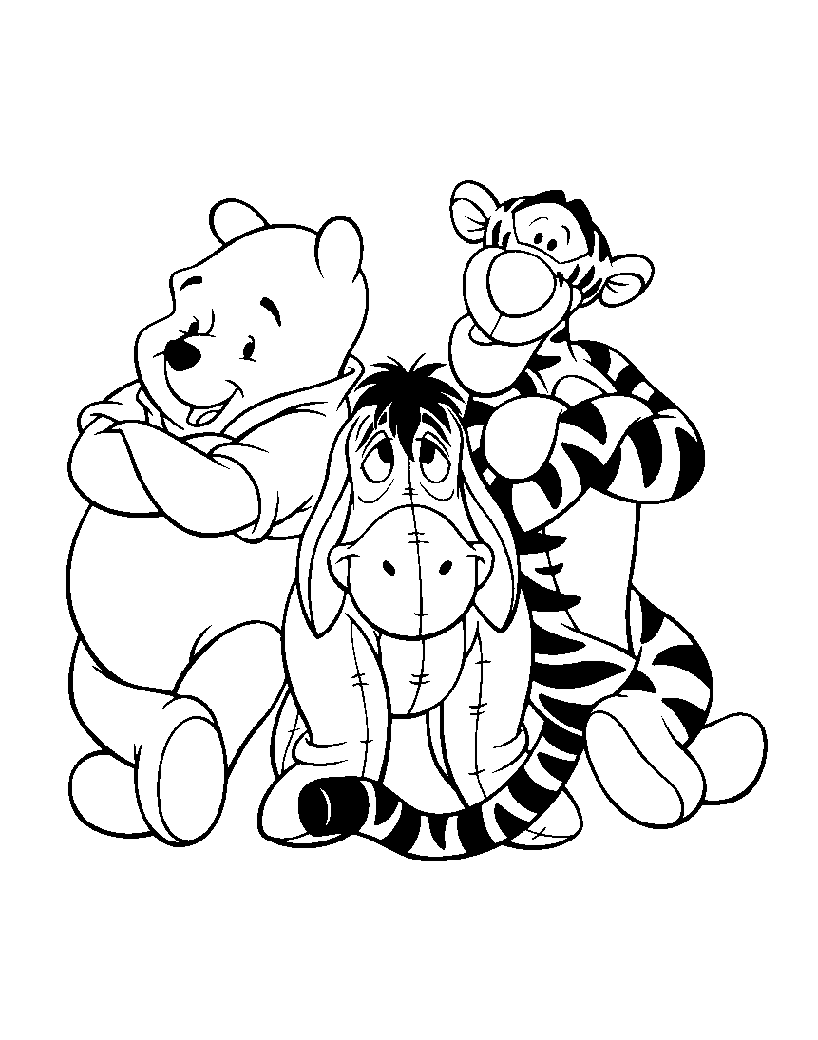 139 Winnie The Pooh Coloring Pages FREE Printable 38