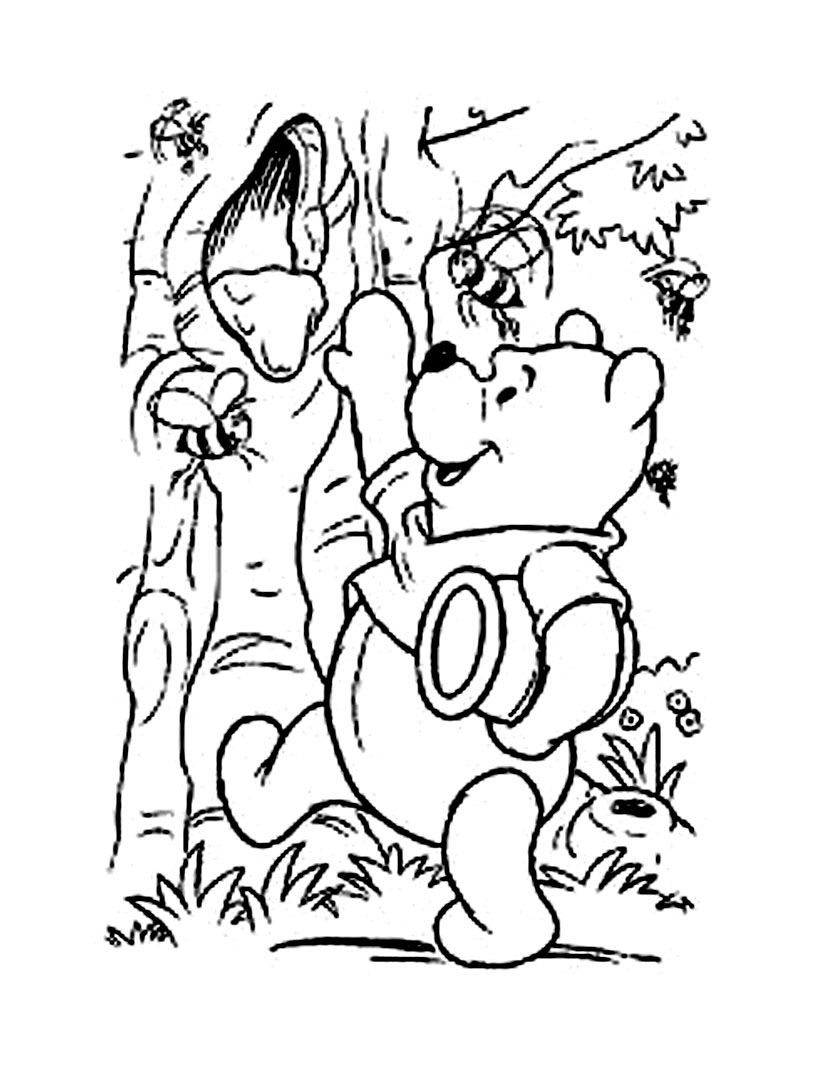 139 Winnie The Pooh Coloring Pages FREE Printable 44